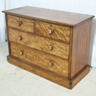 Victorian Satinwood Chest of Drawers