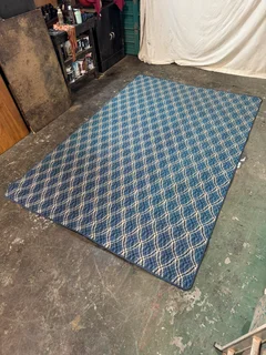 Large Blue Carpet 209 x 200 cm