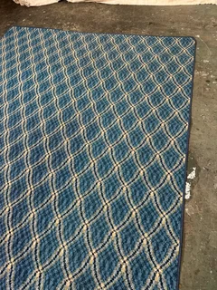 Large Blue Carpet 209 x 200 cm