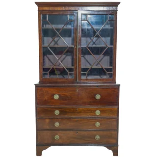 Georgian Mahogany Secretaire