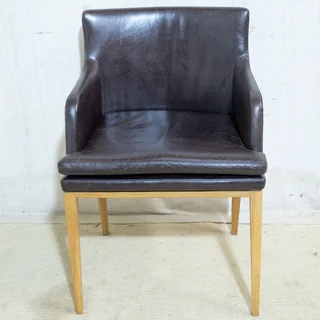 Faux Leather Chair