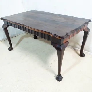 6-Seater Solid Imbuia Dining Table