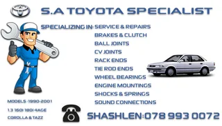 Sa Toyota Specialist