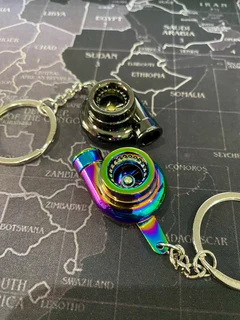 Petrol heads keyrings