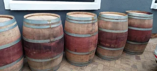 Half Barrel Garden Planters from R400 each