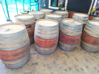 Half Barrel Garden Planters from R400 each