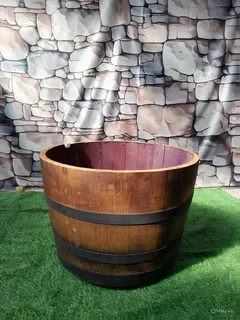Half Barrel Garden Planters from R400 each