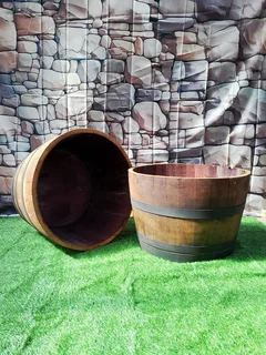 Half Barrel Garden Planters from R399 each