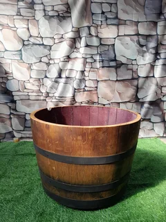 Half Barrel Garden Planters from R400 each