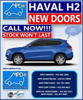 Haval H2 Doors And Body Parts Available!