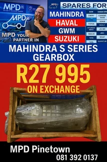 Reconditioned, 6 Speed Gearbox For Mahindra S-series Available!