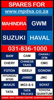 Suzuki S-Presso Spares!