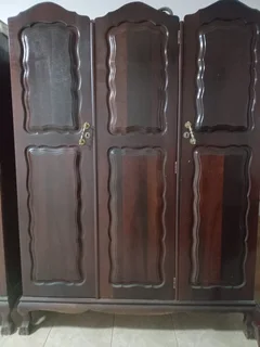 Two antique bedroom wardrobes for sale