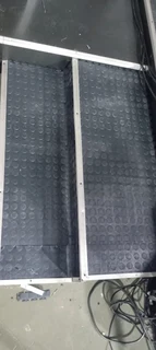 PVC dimple interlocking mat