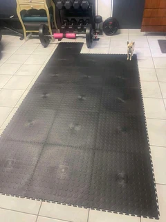 PVC dimple interlocking mat