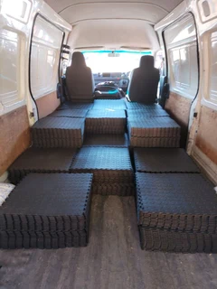 PVC dimple interlocking mat