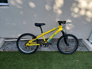Yellow 20 inch Zini mtb