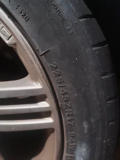 Amg mags and tyres x 4 in a very good condition