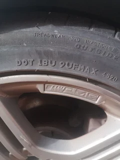 Amg mags and tyres x 4 in a very good condition