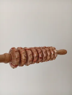 Wood Massage Therapy Roller