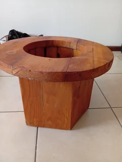 Custom Steam Stool with steel container - Available - Claremont