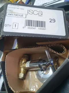Isca Lerato U/T Stop Tap 15mm (x4) R400.00