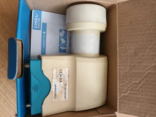 Dstv dishes and LNBS separate and dstv decoders x4