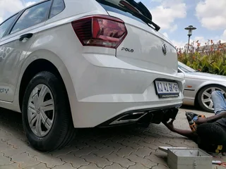 Polo 8 Mud flaps DBN