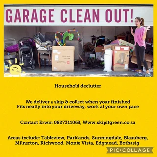 Remove It! Garden Refuse Removal, Garage Cleanout