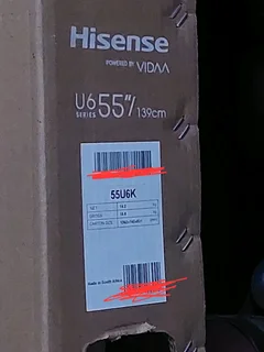 Hisense  55inch Uled smart tv.