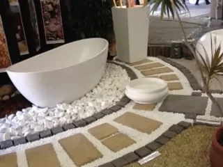 White Marble Chip Stone available at Stone and Bark &#64; R125 per 20kg bags- Call 021-5552782