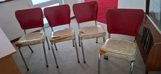 Vintage chairs and table for sale