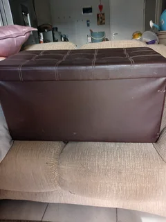 Absolute Bargain for Sale!!! Brown leather storage kist.