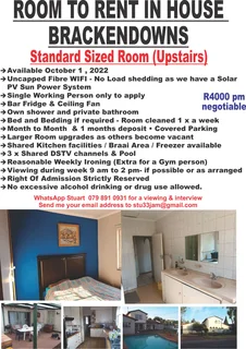 Room Available