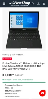 Students 11.6 inch Laptops - Brand New Units