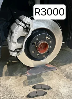 New Brakes and Discs, Fitted, non Luxury Vehicles.