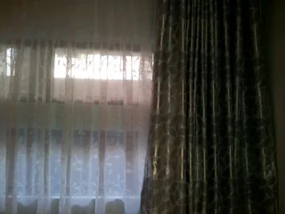 Net curtains with embroidery pattern. 4 x drops
