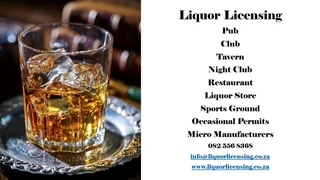 Restaurant Liquor License