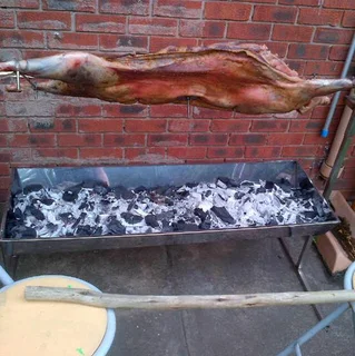 Charcoal Spit Braai