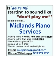 Piano Tuning KZN