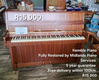 Fully Restored Kemble Upright Piano R15 000