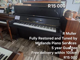 R Muller Piano R15 000