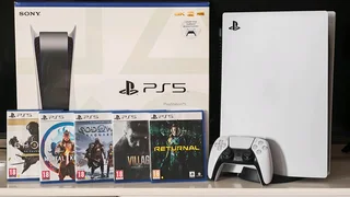 Playstation 5 Disc Edition plus 5 Games