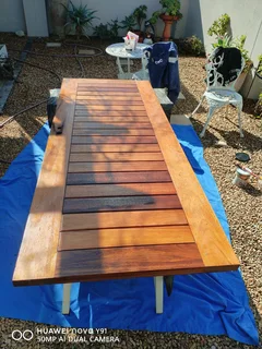 Paving, painting, tiling etc