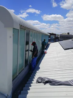 Paving, painting, tiling etc