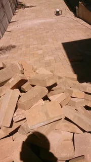 Paving, painting, tiling etc