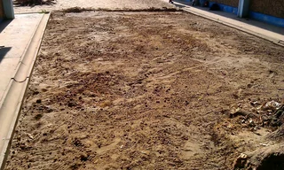 Paving, painting, tiling etc