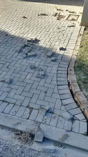 Paving, painting, tiling etc