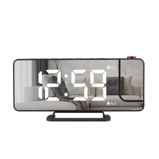 180* Mirror Projection Led Clock