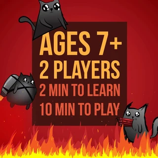 Exploding Kittens 2 Player Edition